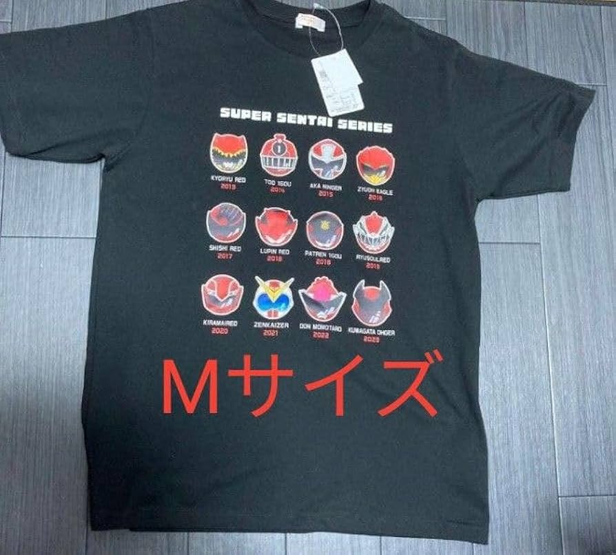 Amazon.co.jp: 希少 スーパー戦隊シリーズ 歴代 Tシャツ